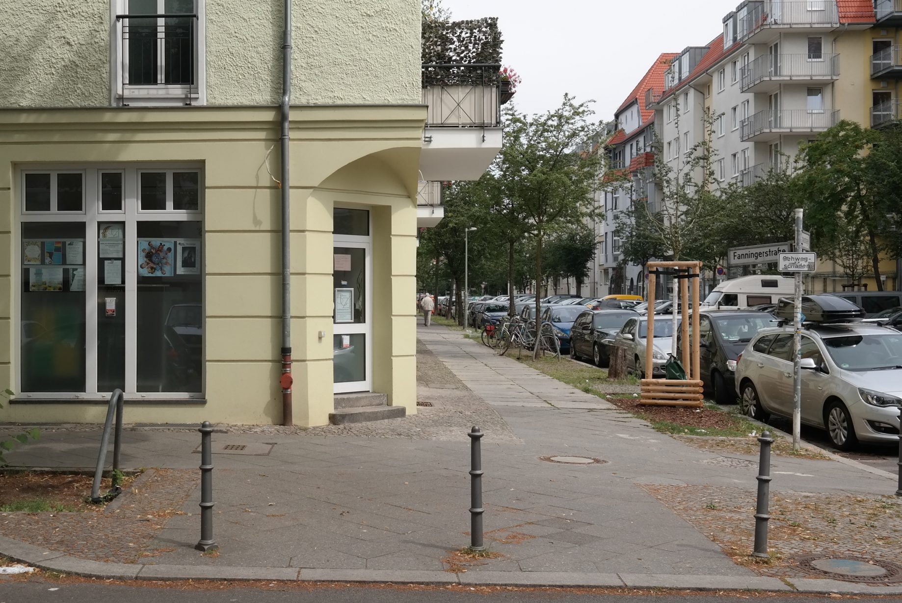 Eingang zum Stadtteilzentrum