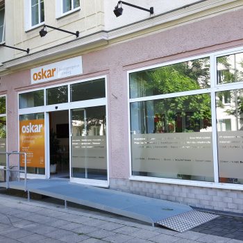 Eingang zur oskar | freiwilligenagentur
