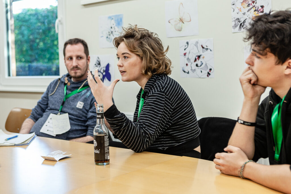 Beteiligung von Jugendlichen am KiezCamp2019 in Charlottenburg-Wilmersdorf, Fotograf: Rainer Kurzeder